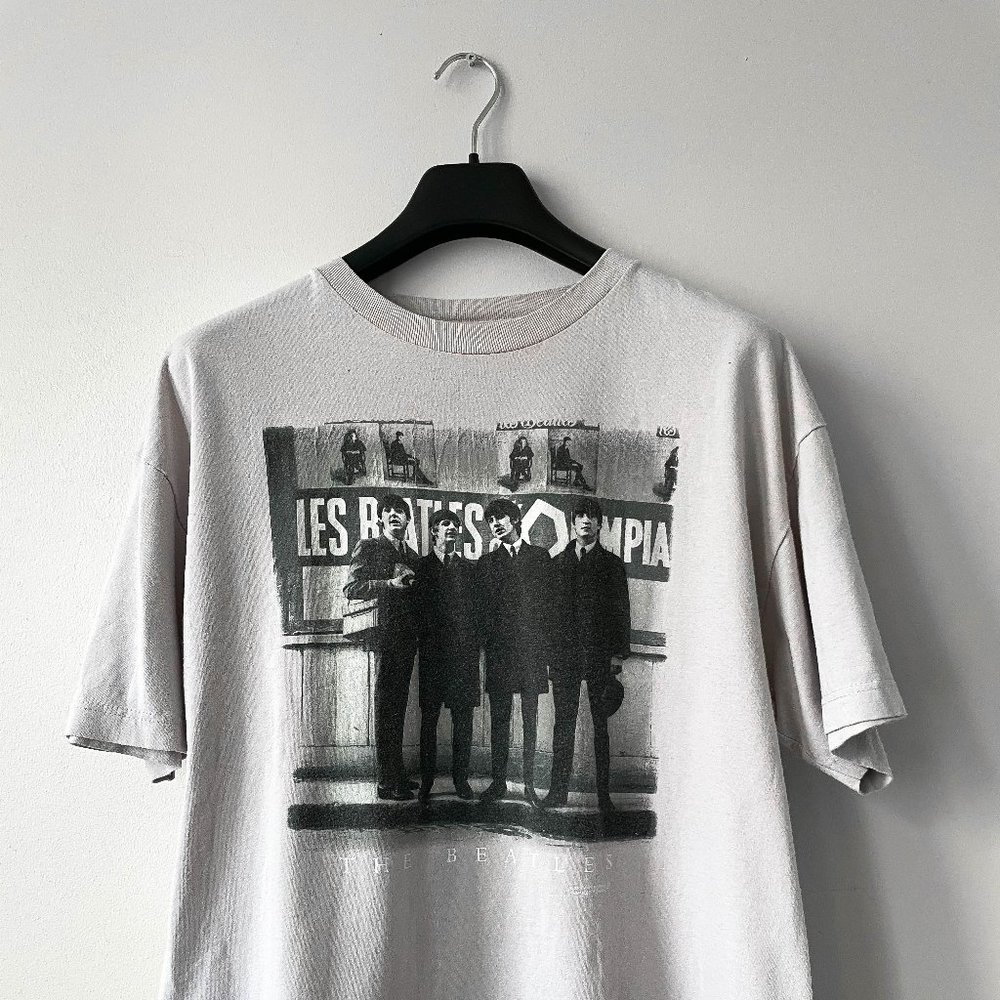 Y2k Beatles Tshirt by Apple Licence trademark